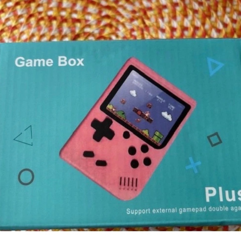Game Box Plus Pink Handheld Console - Picture 2 of 11